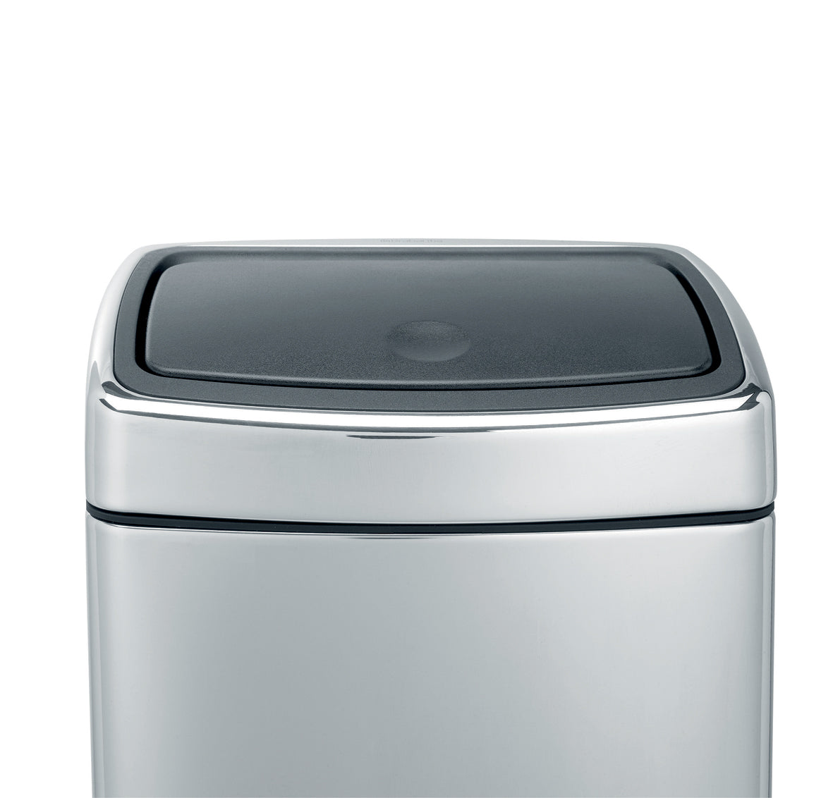 Rectangular Touch Bin with Plastic Bucket - 10L