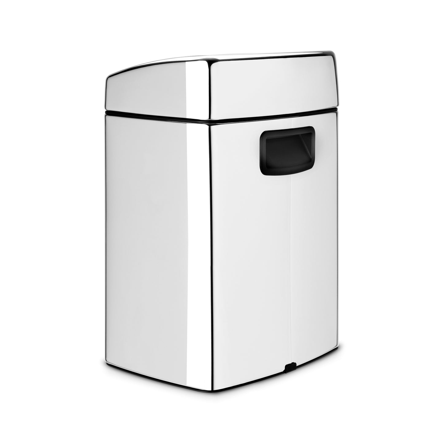 Rectangular Touch Bin with Plastic Bucket - 10L